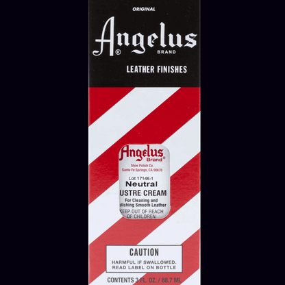 ANGELUS Lustre Cream Black 88ml / Mollies New Zealand