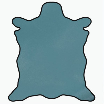 LEATHER Chrome Tanned Calfskin Hide 1oz Airforce Blue / Mollies New Zealand