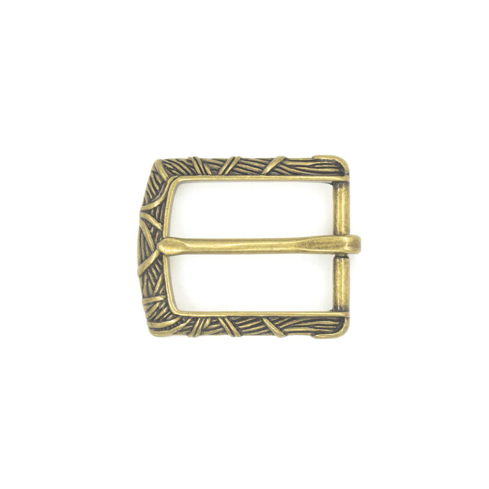 IVAN Annora End Bar Buckle Antique Brass 30mm (1-1 4") / Mollies New Zealand