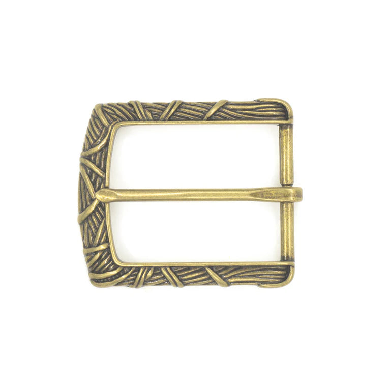 IVAN Annora End Bar Buckle Antique Brass 40mm (1-1 2") / Mollies New Zealand