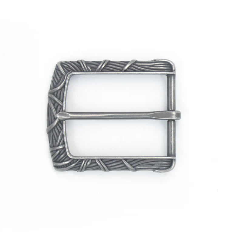 IVAN Annora End Bar Buckle Antique Nickel 40mm (1-1 2") / Mollies New Zealand