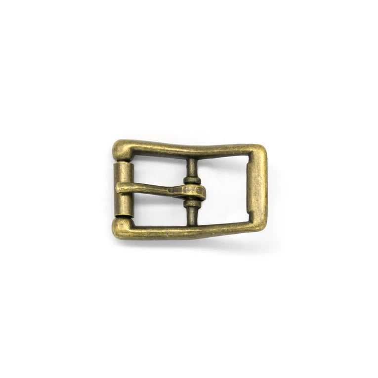 IVAN Center Bar Roller Buckle 16mm (5 8") Antique Brass / Mollies New Zealand