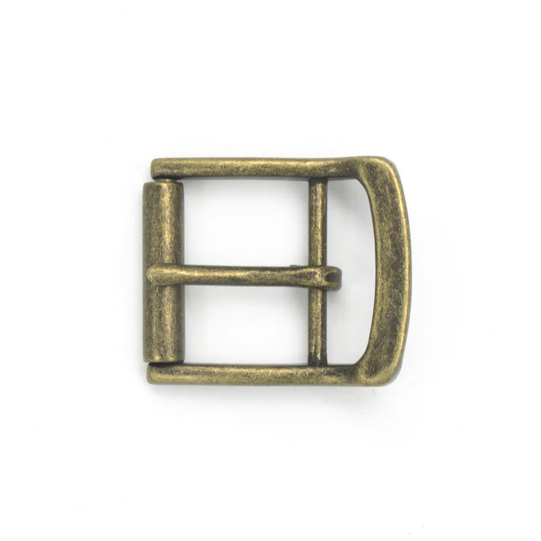 IVAN Dunham Center Bar Roller Buckle Antique Brass 32mm (1-1 4") / Mollies New Zealand