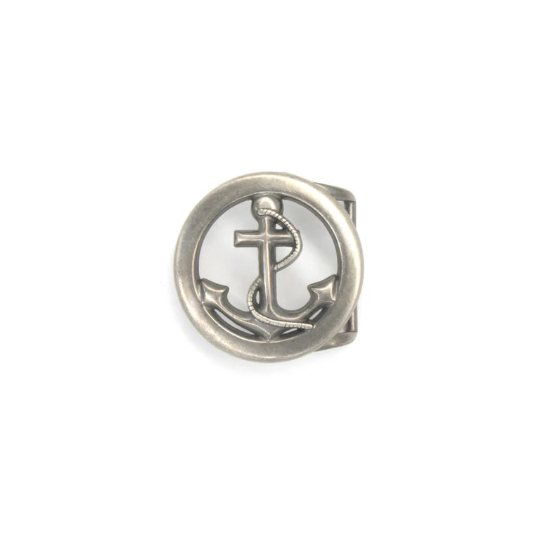 IVAN Anchor Trophy Buckle Antique Nickel 38mm (1-1 2") / Mollies New Zealand