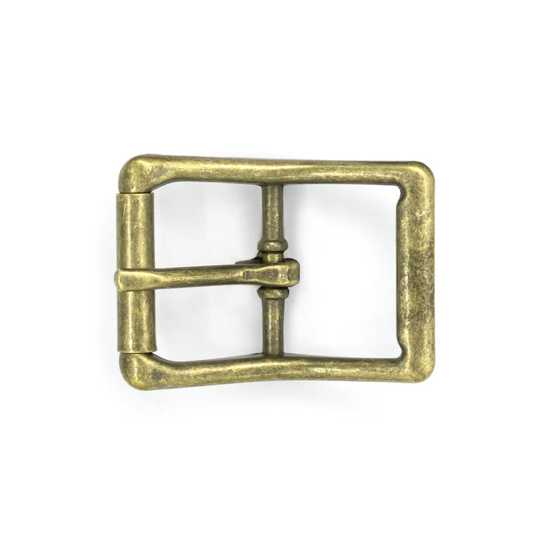 IVAN Center Bar Roller Buckle 32mm (1-1 4") Antique Brass / Mollies New Zealand