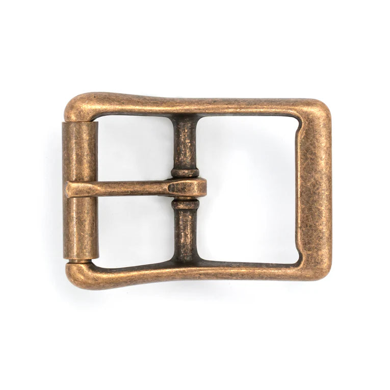 IVAN Center Bar Roller Buckle 38mm (1-1 2") Antique Copper / Mollies New Zealand