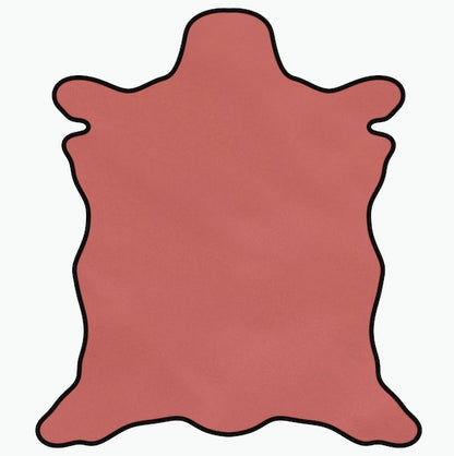 LEATHER Chrome Tanned Calfskin Hide 1oz Antique Pink / Mollies New Zealand