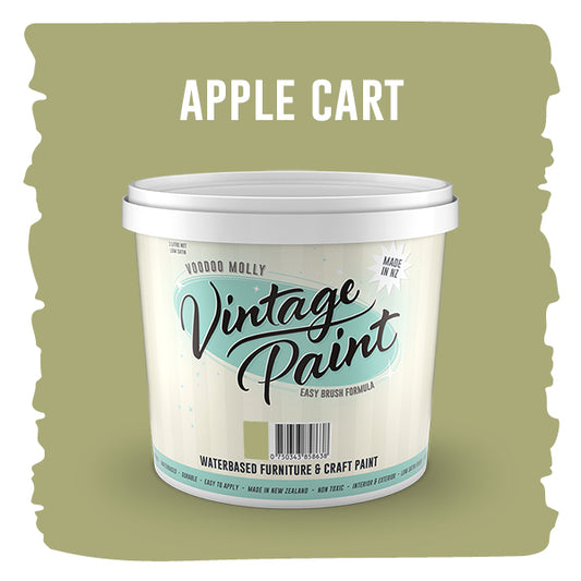 Vintage Paint Apple Cart (ER)