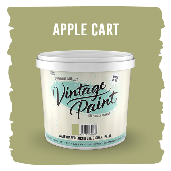 Vintage Paint Apple Cart (ER) 1 Litre / Mollies New Zealand