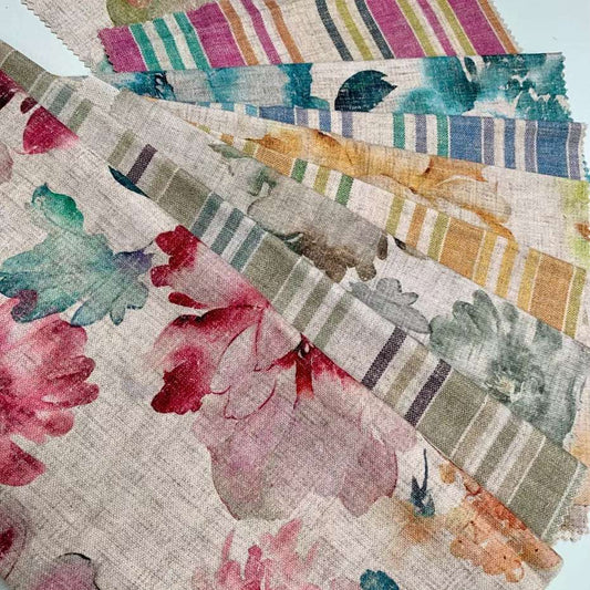 Warwick Fabric Arwen (Indent) / Mollies New Zealand