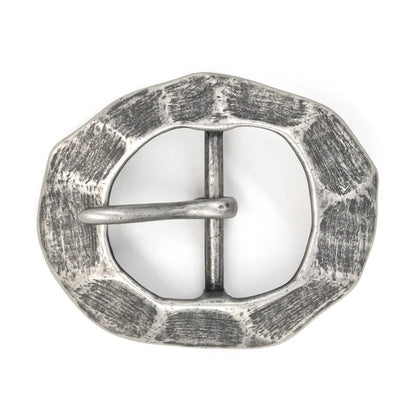 IVAN Ashforge Center Bar Buckle Antique Nickel 38mm (1-1 2") / Mollies New Zealand