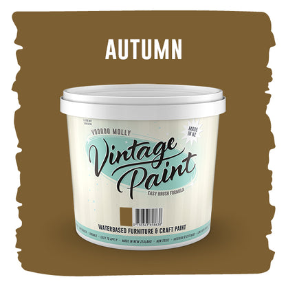 Vintage Paint Autumn (ER) 1 Litre / Mollies New Zealand