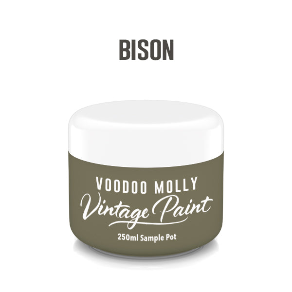 Vintage Paint Bison (ER) 250ml / Mollies New Zealand