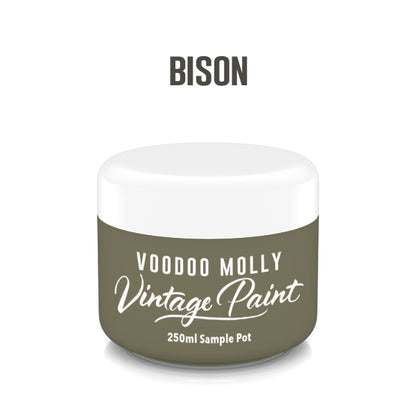 Vintage Paint Bison (ER) 250ml / Mollies New Zealand