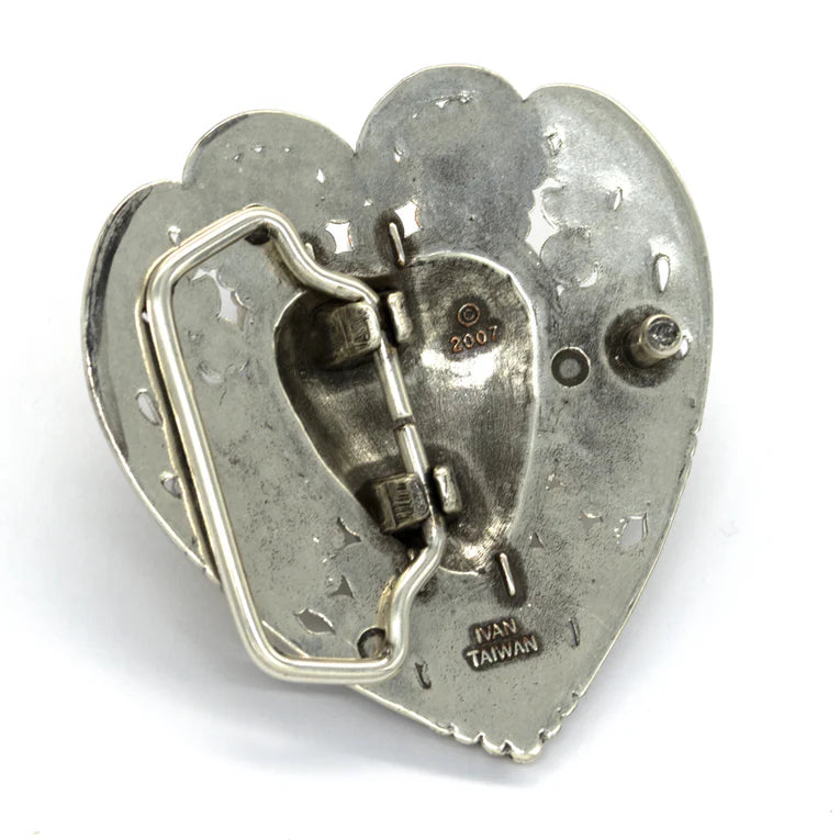 IVAN Floral Heart Trophy Buckle / Mollies New Zealand