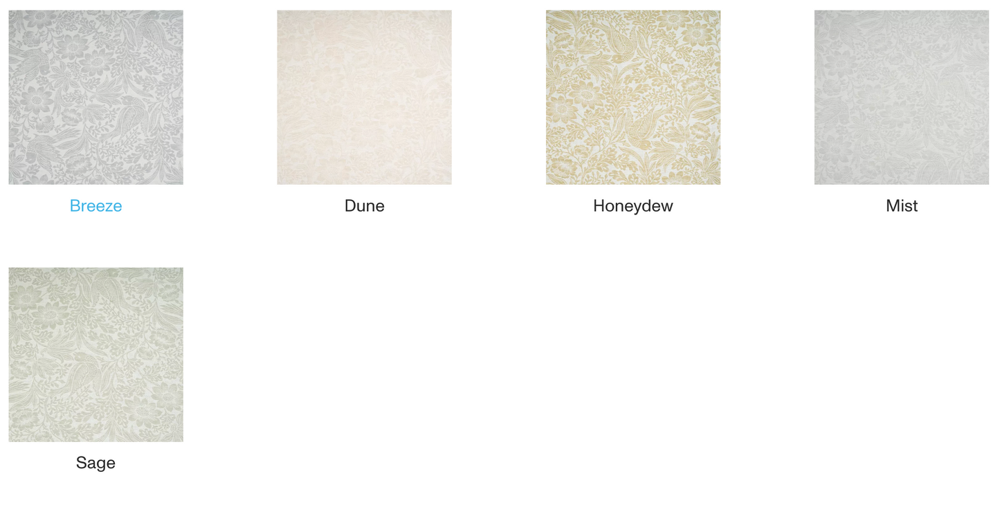 Warwick Fabric Birdsong (Indent) / Mollies New Zealand