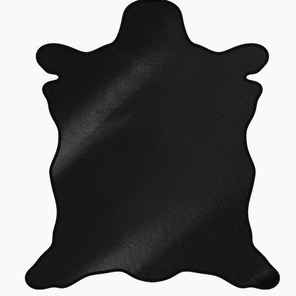 LEATHER Chrome Tanned Calfskin Hide 1oz Black / Mollies New Zealand