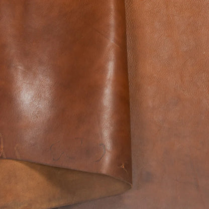 LEATHER Montana Vintage Veg Tan / Side Brown Side 4-6oz / Mollies New Zealand