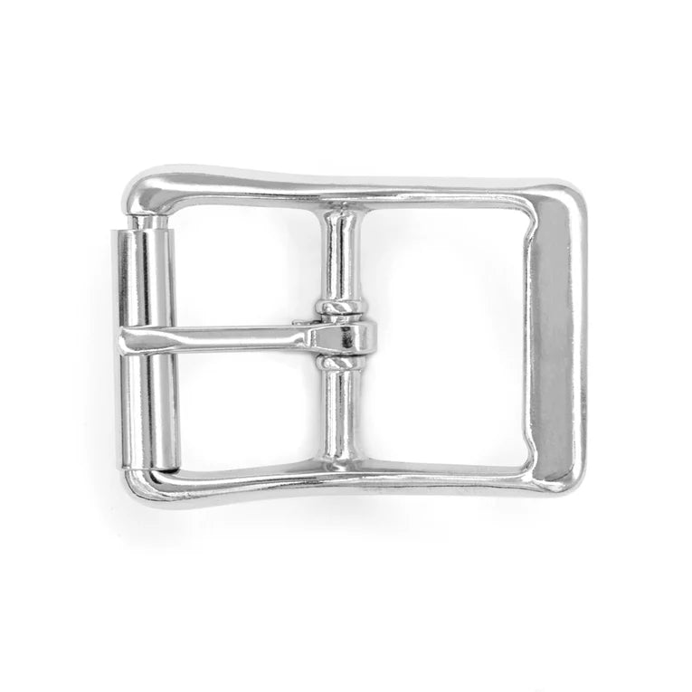 IVAN Center Bar Roller Buckle 38mm (1-1 2") Nickel Plate / Mollies New Zealand