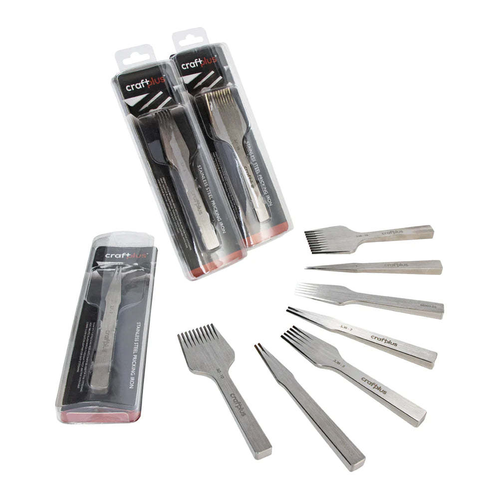 CRAFTPLUS French Style Pricking Irons Multi Size Set / Mollies New Zealand