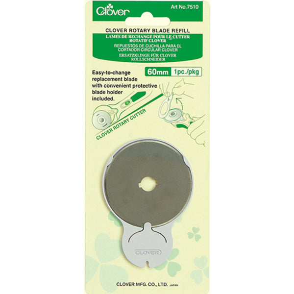 CLOVER Rotary Cutter Blades 60mm Replacement Blade 1PK / Mollies New Zealand