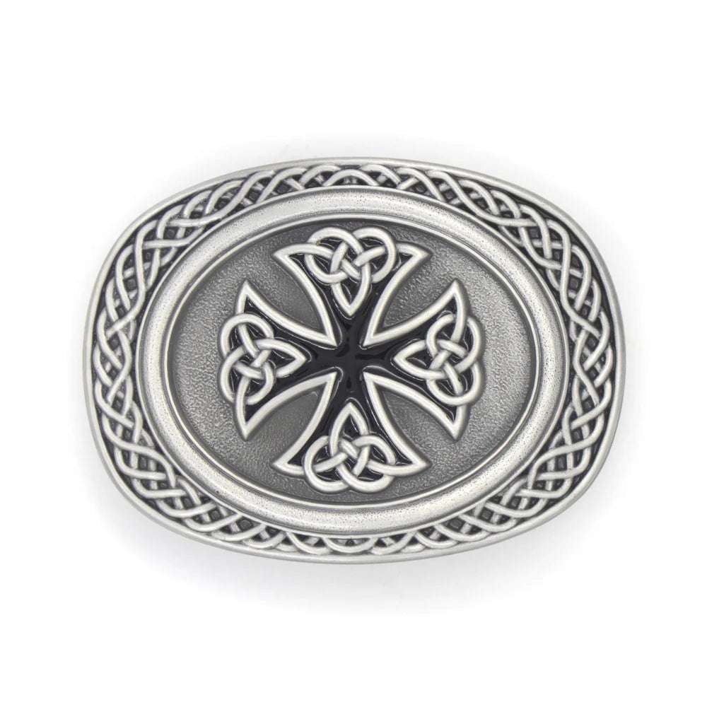 IVAN Celtic Trophy Buckle Antique Tin 38mm (1-1 2") / Mollies New Zealand