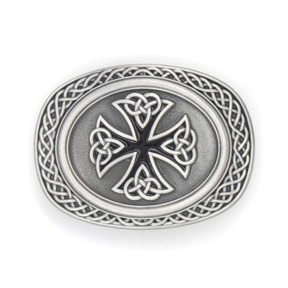 IVAN Celtic Trophy Buckle Antique Tin 38mm (1-1 2") / Mollies New Zealand