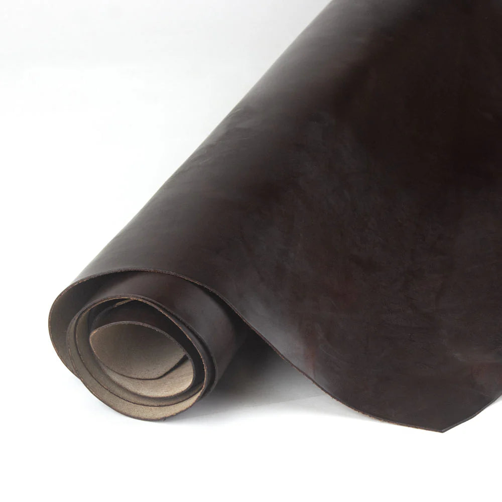 LEATHER Horween Chromexcel Natural / Side Chicago Brown Side 4-5oz / Mollies New Zealand