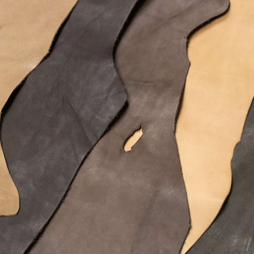 LEATHER Chrome Tanned Calf Skin / Whole Hide / Mollies New Zealand