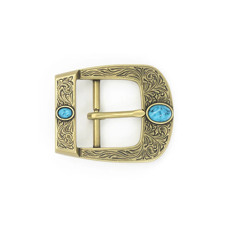 IVAN Dakota Turquoise Center Bar Buckle