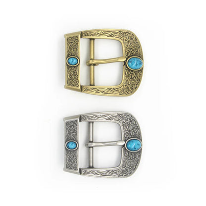 IVAN Dakota Turquoise Center Bar Buckle