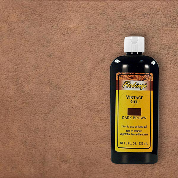 FIEBING'S Vintage Gel Dark Brown 236ml (8oz) / Mollies New Zealand