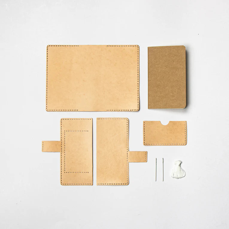 PROJECT KIT Deluxe Leather Field Notes Kit Each / Mollies New Zealand