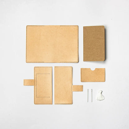 PROJECT KIT Deluxe Leather Field Notes Kit Each / Mollies New Zealand