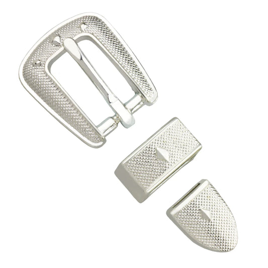 IVAN Diamond Buckle Set Nickel Plate 10mm (3 8") / Mollies New Zealand