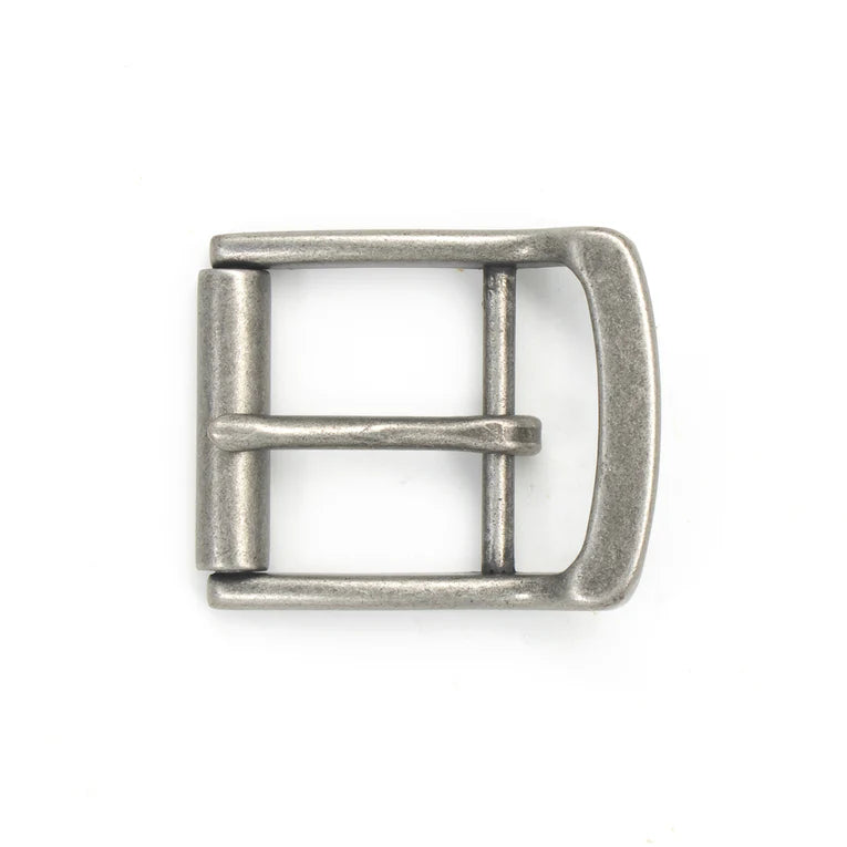 IVAN Dunham Center Bar Roller Buckle Antique Nickel 32mm (1-1 4") / Mollies New Zealand