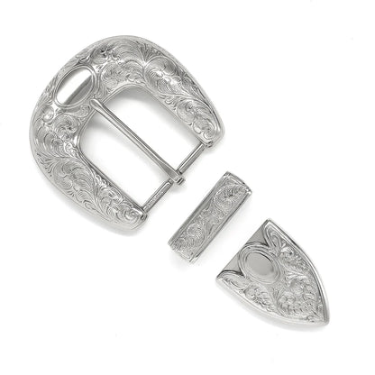 IVAN Eleanor Buckle Set Nickel Plate 38mm (1-1 2") / Mollies New Zealand