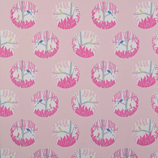 Warwick Fabric Chirpy-Chats (Indent) / Mollies New Zealand