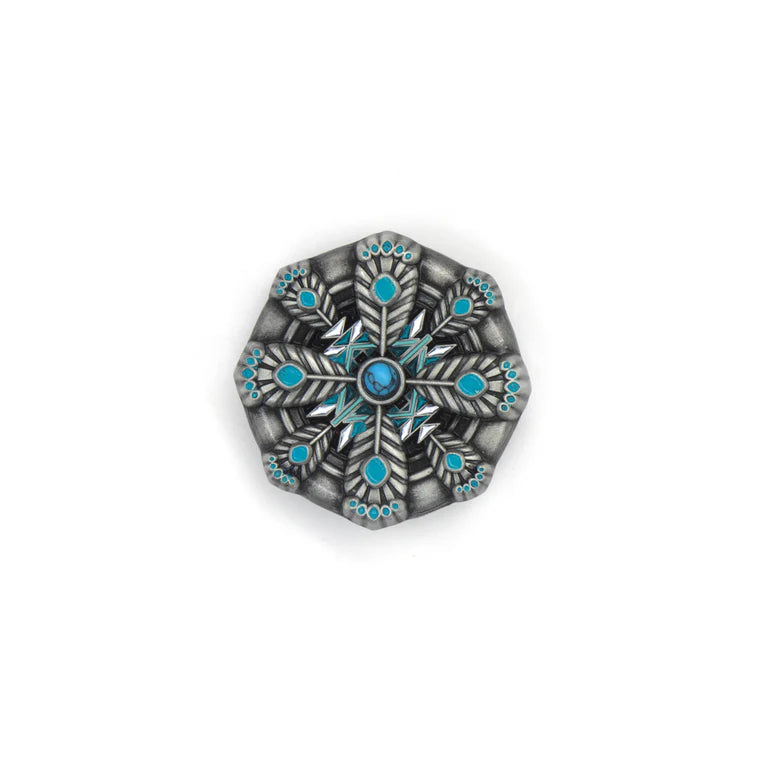 IVAN Feather Shield Concho
