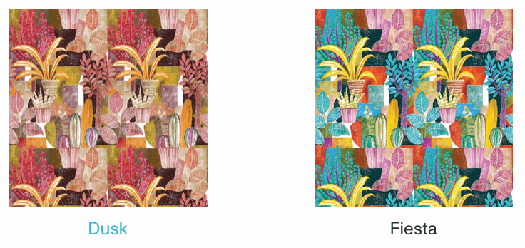 Warwick Fabric Frida (Indent) / Mollies New Zealand