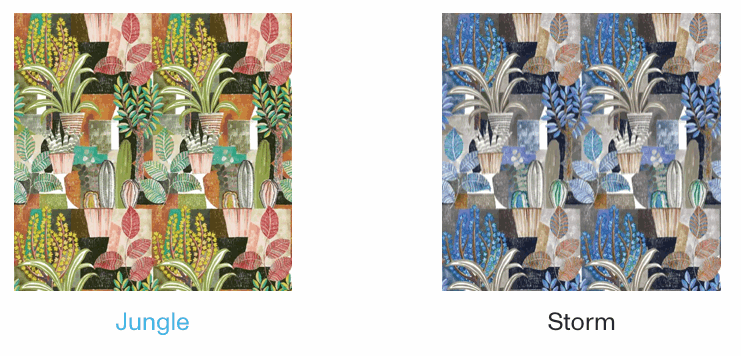 Warwick Fabric Frida (Indent) / Mollies New Zealand