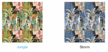 Warwick Fabric Frida (Indent) / Mollies New Zealand