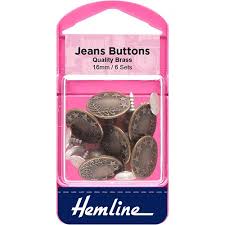 HEMLINE Jeans Button Metal / Mollies New Zealand