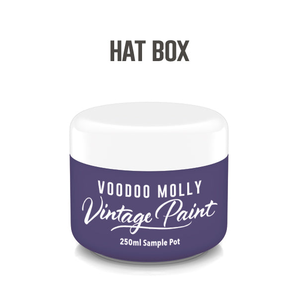 Vintage Paint Hat Box (ER) 250ml / Mollies New Zealand