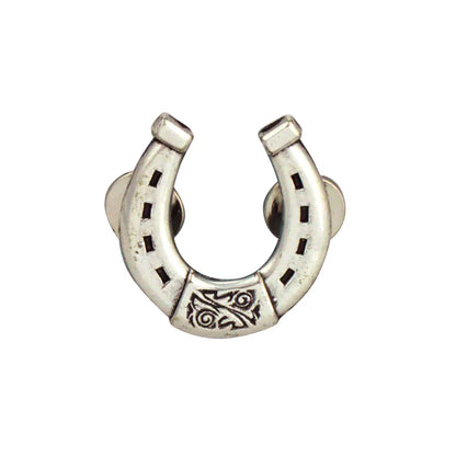 IVAN Horseshoe Concho Antique Silver 27mm (1-1 8") / Mollies New Zealand
