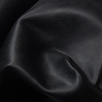 LEATHER Horween CSL Scotch Grain Black Side 4-5oz / Mollies New Zealand