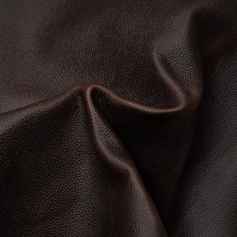 LEATHER Horween CSL Scotch Grain Brown Side 4-5oz / Mollies New Zealand