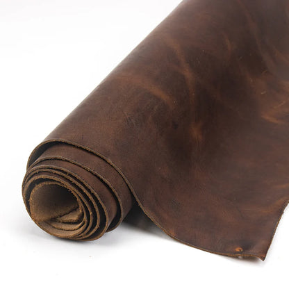 LEATHER Horween Chromexcel Natural / Side Brown Side 4-5oz / Mollies New Zealand