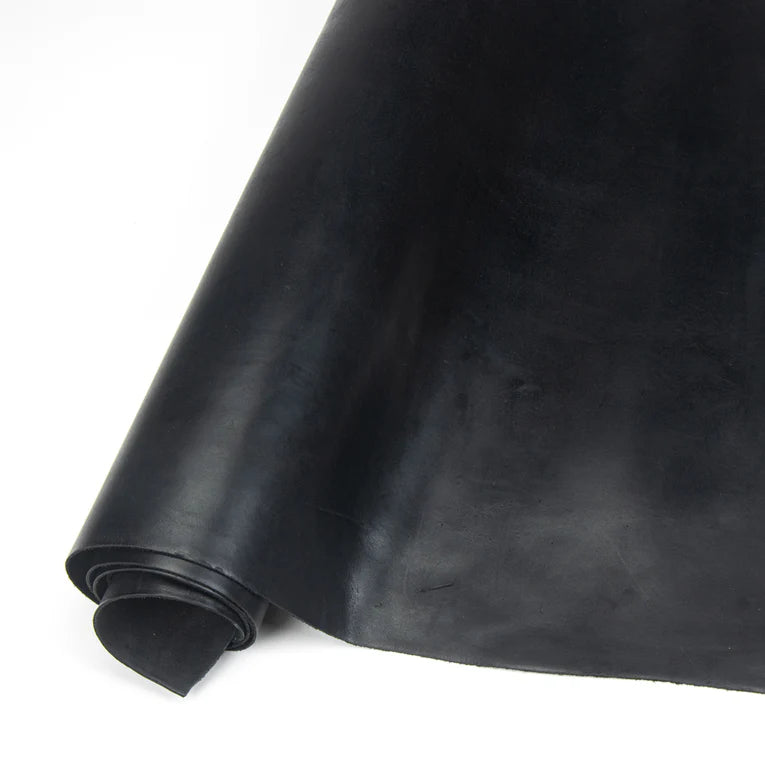 LEATHER Horween Dublin / Side Black Side 4-5oz / Mollies New Zealand