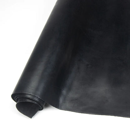 LEATHER Horween Dublin / Side Black Side 4-5oz / Mollies New Zealand